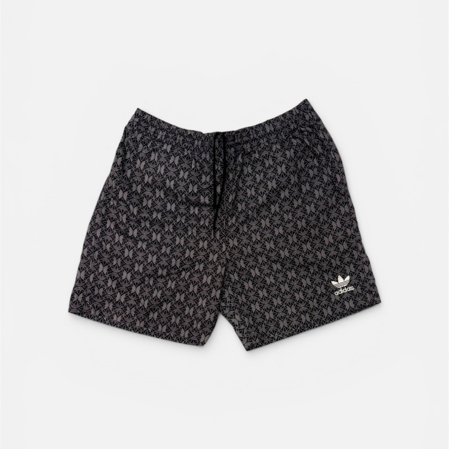 Adidas Ανδρική Αθλητική Βερμούδα με All-Over Print Μαύρη – L